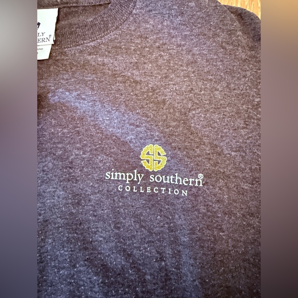 Simply southern Jesus saved southern raised long sleeve shirt - Picture 7 of 8